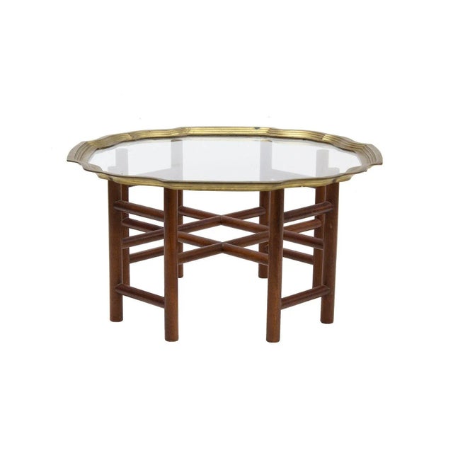 Baker Style Tray Top Table- Petite Size For Sale - Image 11 of 11