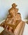 Pair of Vintage Italian Reclining Nude Figural Bookends in Terracotta Finish For Sale - Image 13 of 16