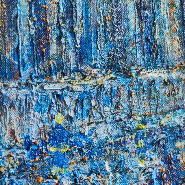 Gold Canals of Venice, Framed For Sale - Image 8 of 12