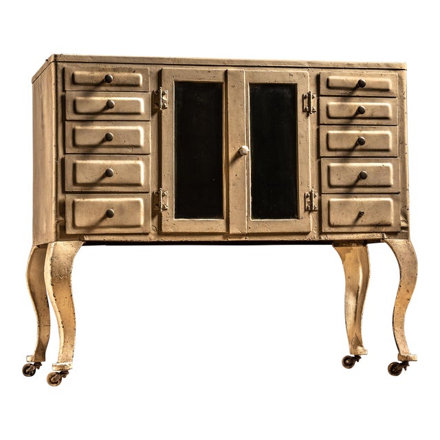 Early 20th Century Dental Cabinet in White For Sale