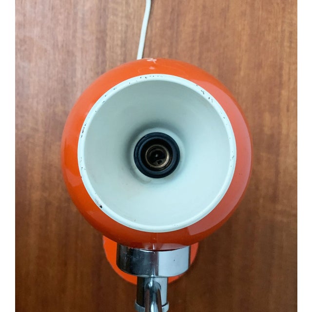 Vintage Italian Space Age Magnetic Table Lamp For Sale - Image 10 of 18