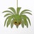 Metal Mid-Century Modern Palm Leaf Chandelier in Murano Glass and Brass from Maestri Muranesi, 2000 For Sale - Image 7 of 9