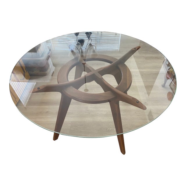Vintage Adrian Pearsall Compass Dining Table For Sale