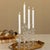 Contemporary Marais Blown Glass Taper Candle Holders, Set of 4 - Style II For Sale - Image 3 of 3