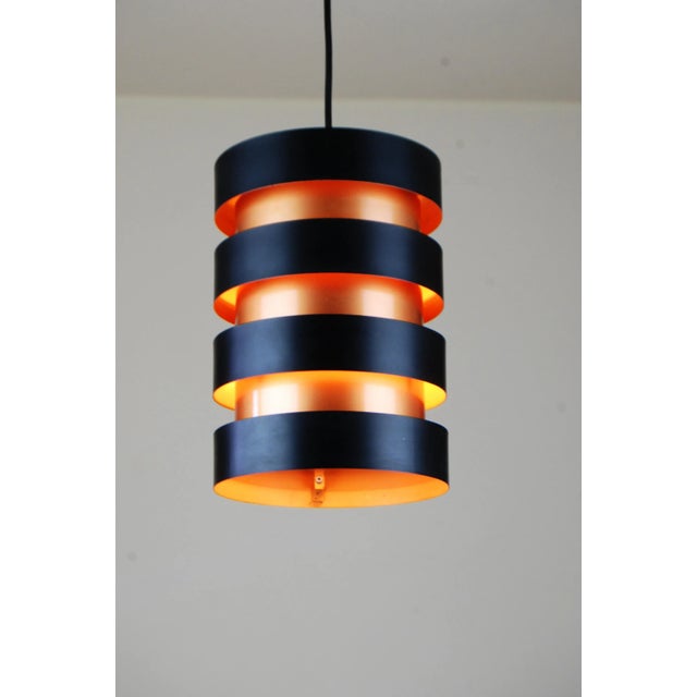 1960s Eiffel Pendant Light by Jo Hammerborg for Fog & Mørup, 1960s For Sale - Image 5 of 9