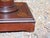 Antique Art Nouveau Mahogany Pedestal Plant Bust Stand For Sale - Image 18 of 18
