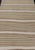 Striped Flat-Weave Vintage Turkish Kilim in Green, Cream, brown and Tan. Keivan Woven Arts / rug EN-15245, country of...