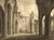 John Dugmore, Melrose Abbey, Scotland, Early 19th Century, Watercolour For Sale - Image 3 of 3