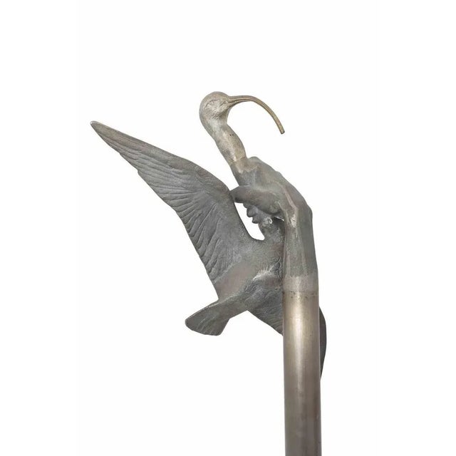 State of siege is a sculpture realized by valeriano trubbiani (macerata 1937) in 1972. Zinc and chromed metal....