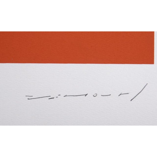 Aurélie Nemours, The Tree, 1989, Handprinted Serigraph, Paper For Sale - Image 3 of 5