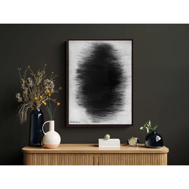 Abstract "C'est La Vie" - Abstract Expressionism - Framed Giclée Print - 24" X 32" For Sale - Image 3 of 6