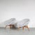 A fantastic pair of lounge chairs designed by Frantisek Jirak, manufactured in the Czech Repulbic around 1950. These eye-...