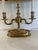 Traditional 1980s Frederick Cooper Solid Brass and Metal Buillotte Lamp For Sale - Image 3 of 8