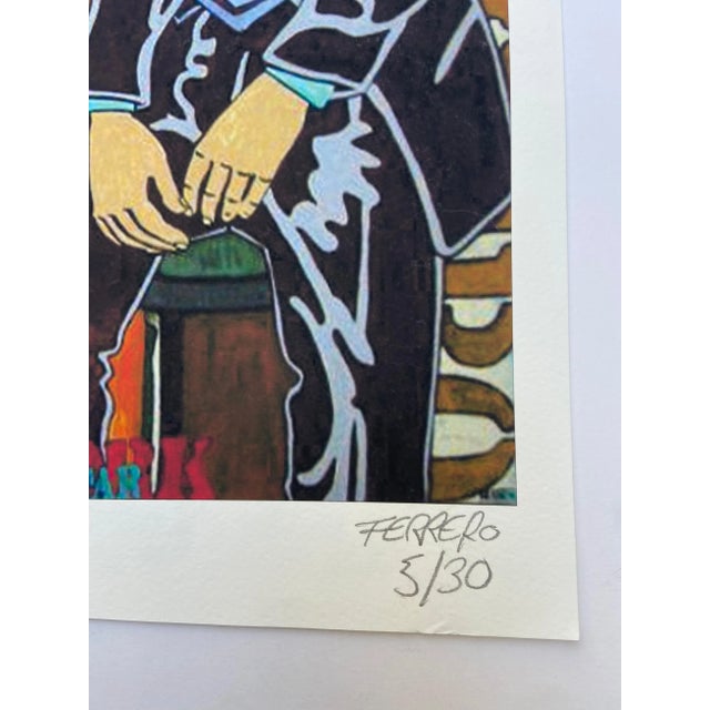 Contemporary Marc Ferrero, Broadway, 2015, Lithograph For Sale - Image 3 of 6