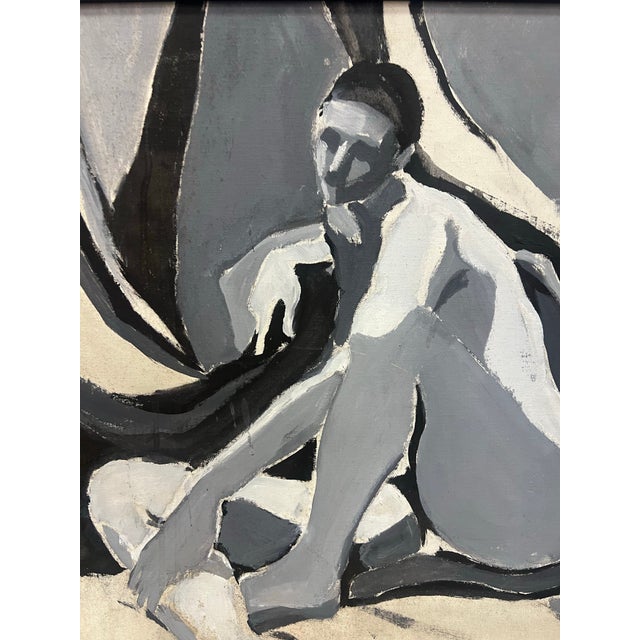 Vintage Barbara Yeterian ( Armenian American) Male Nude For Sale - Image 4 of 7