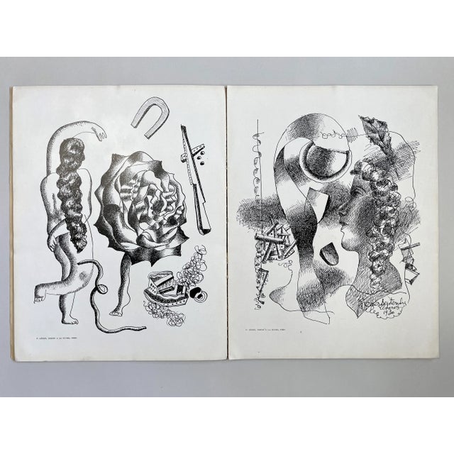 Original 1930 Cahiers D’Art 4 Volumes (N. 2, 5, 6, 7)/Picasso/Max Ernst/Calder/Brancusi For Sale - Image 11 of 13