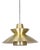 Vintage Danish Navy Pendant Lamp by Jorn Utzon for Nordisk Solar, 1947, 1940s For Sale