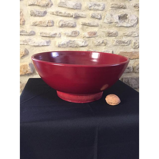 Ceramic Bowl from Pol Chambost. 1940s For Sale - Image 7 of 7
