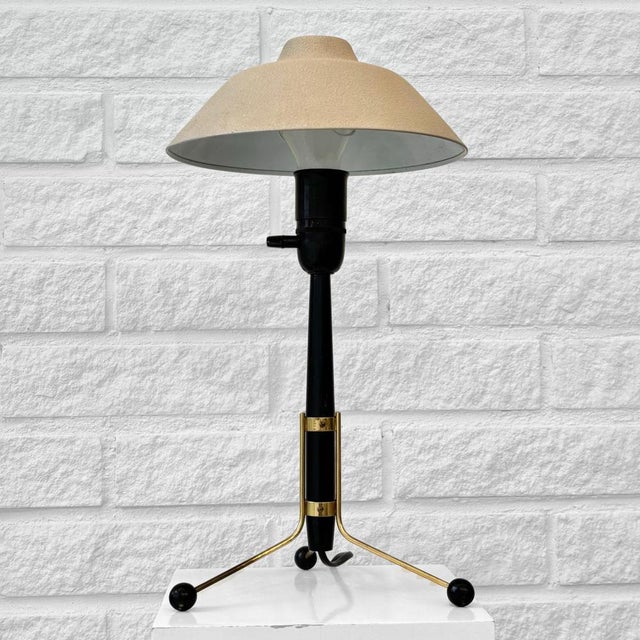 Mid-Century Modern Modernist Scandinavian Asea Table Lamp E1278, Sweden, 1950s For Sale - Image 3 of 12