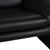 Atlanta Armchair in Black Leather from Lauuser For Sale - Image 4 of 12