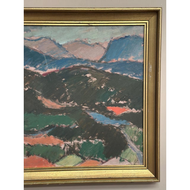 John Hedman, At Vålådalen, 1957, Oil on Panel, Framed For Sale - Image 9 of 16