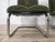 Vintage Chairs in Chromed Metal and Green Fabric by Cazzaro, Design d'autore, 1970, Set of 2 For Sale - Image 16 of 18