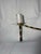 Rarely seen anymore with the twisted brass center rod and stylized sunburst bobeches (stars) designed to hold large pillar...