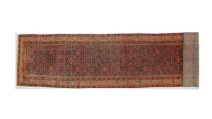 Antique Malayer Rug - 3'3" X 15'1"