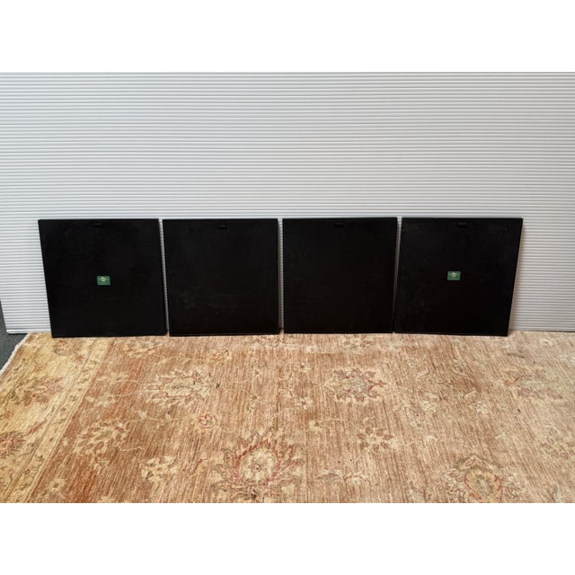 Early 21st Century Nancy Thomas Folk Art Seasonal Plaques, Set of Four For Sale - Image 5 of 11