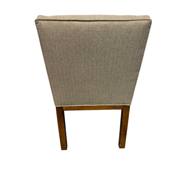 Mid-Century Modern John Widdicomb Upholstered Dining Chairs - Set of 6 For Sale In Philadelphia - Image 6 of 7