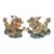 Vintage Porcelain Dragon 24k Gold For Sale