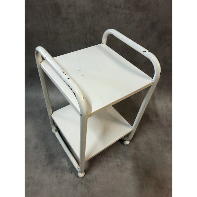 Sheet Metal Side Table, 1950s For Sale - Image 4 of 10