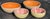 Set of Four Melon & Citrus Majolica Style Trompe L’Oleil Bowls For Sale In Seattle - Image 6 of 11