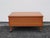 Mid-Century Modern 1970s Teak Rolling Side Table With Shelf, Attributed Brdr. Furbo For Sale - Image 3 of 10