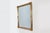 Mid-Century Rectangular Gilt Mirror from Deknudt, Belgium, 1980s For Sale - Image 4 of 12