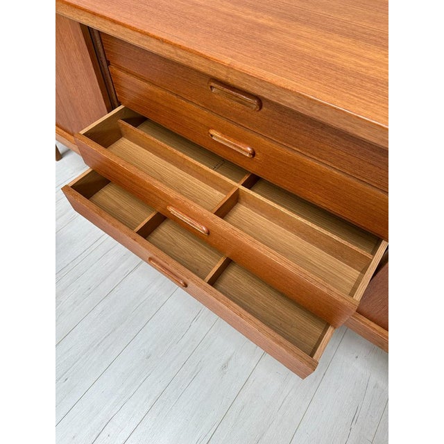 Large Mid-Century Danish Teak Sideboard, 1960s For Sale - Image 12 of 17