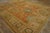 Late 19th Century 1880s Orange Tangerine Large Scale Antique Turkish Oushak Rug 8'4''x 11'2'' Handknotted Wool Carpet For Sale - Image 5 of 11