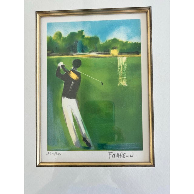 Elevate your den, office, or gallery wall with this sophisticated, handsigned lithograph by renowned artist François...