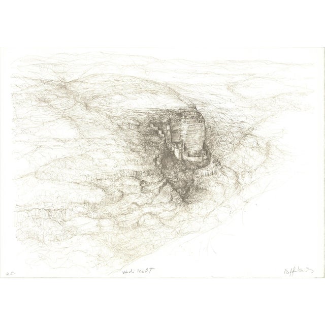 Artist: Raffi Kaiser Title: Middle Earth II Year: 1982 Signed: Yes Medium: Lithograph Paper Size: 17.5 x 24.5 inches ( 44...