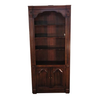Statton Solid Cherry Bookshelf Cabinet For Sale