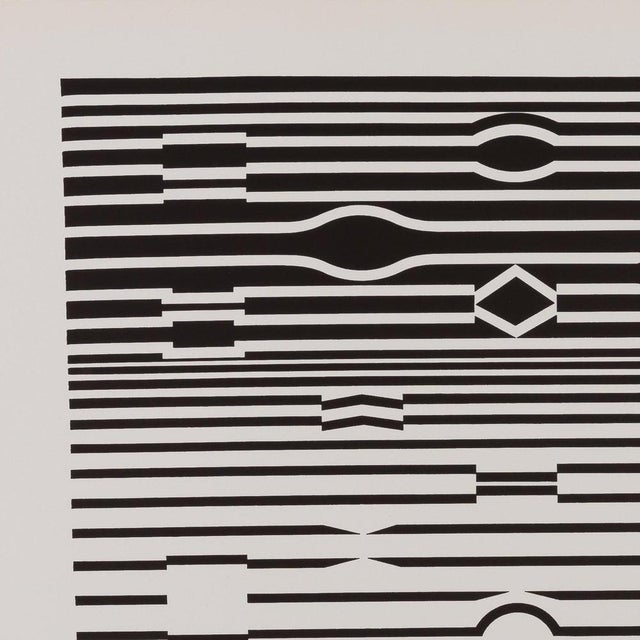 Victor Vasarely, Markab, Lithograph For Sale - Image 4 of 6