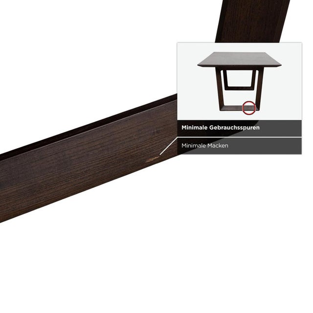 Frau Wooden Dining Table in Dark Brown by Poltrona For Sale - Image 6 of 14