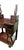 French Antique Mahogany Writing Desk Lyre-Shape Legs 18th Century For Sale - Image 3 of 13