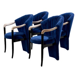 Italian Dining Chairs by Pietro Costantini, 1980s, Set of 4 For Sale