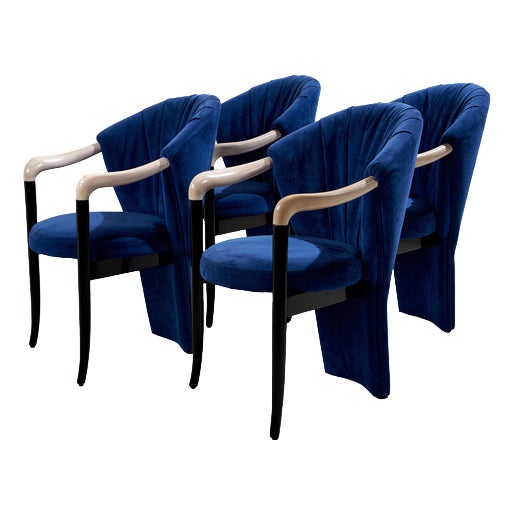 Italian Dining Chairs by Pietro Costantini, 1980s, Set of 4 For Sale