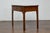 Wood 19th-Century English Georgian Oak Side Table with Chippendale Brass Hardware For Sale - Image 7 of 12