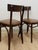 Wood Pair of Vintage Walnut Bentwood Chairs, Curved Wood Accent Seating For Sale - Image 7 of 14