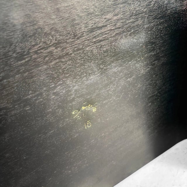 Japanese Wooden Display Stand, 1960s For Sale - Image 10 of 11