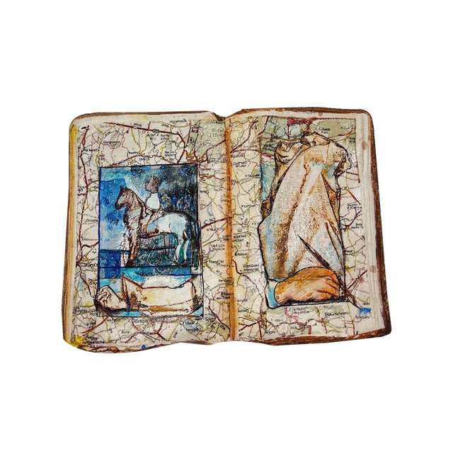 Nicolas Dings, Books of Hours Sculpture, 2020, Ceramic For Sale