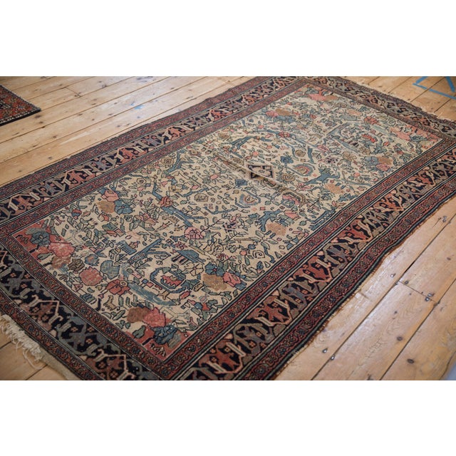 Antique Bibikabad Rug - 4'4" x 7'4" For Sale - Image 12 of 18